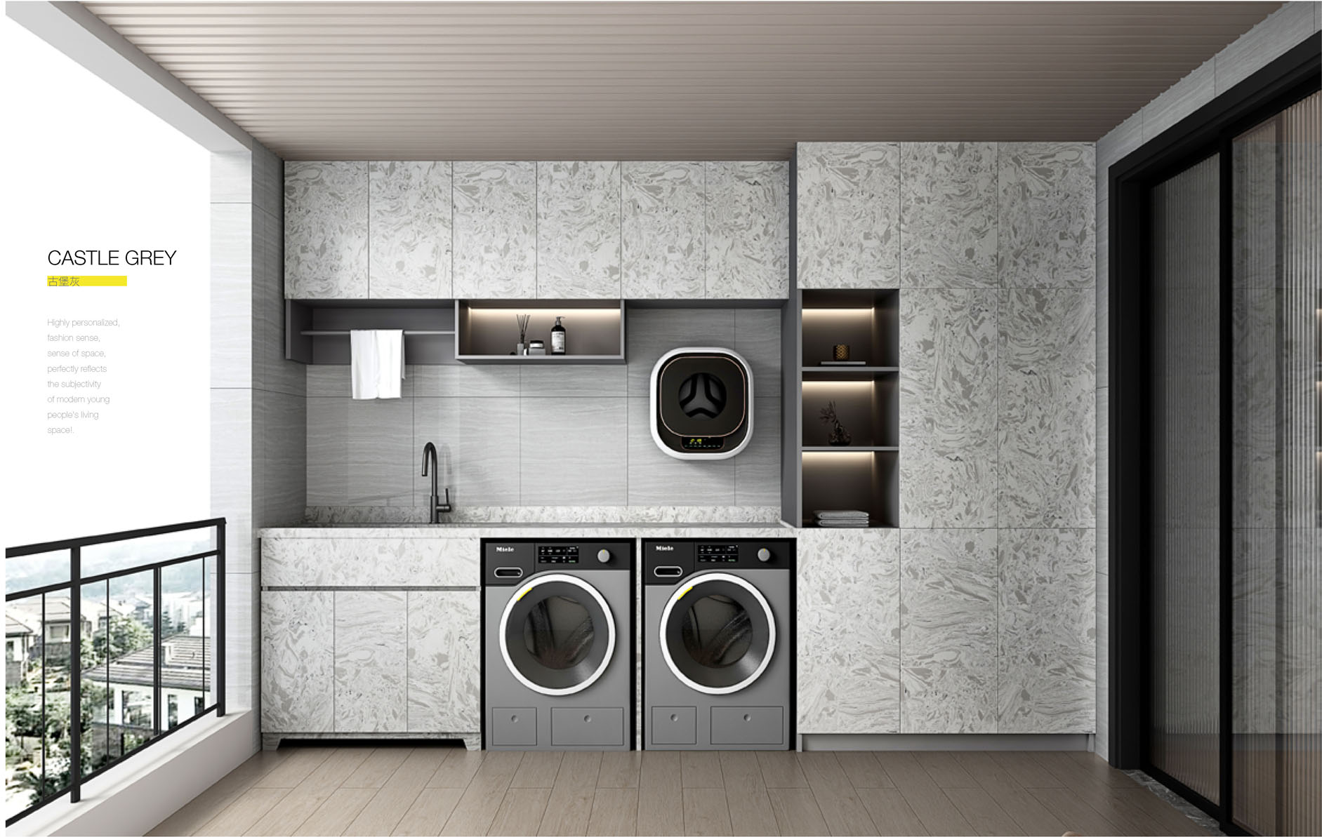 8010Z生态大理石系列(古堡灰)2